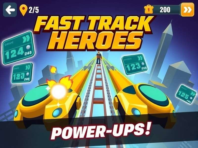 Fast Track Heroes Power-Ups